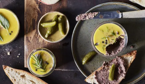 iNews X Alex Gauthier X BOSH! Vegan Foie Gras 