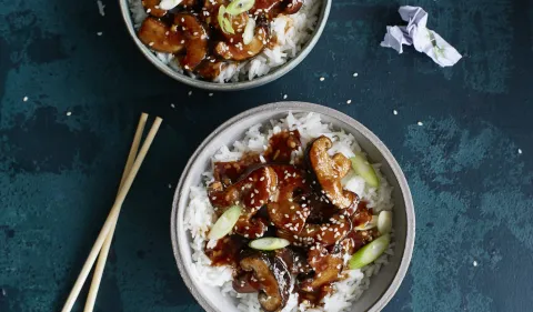 The Guardian X BOSH! Sticky Shiitake Mushrooms Recipe