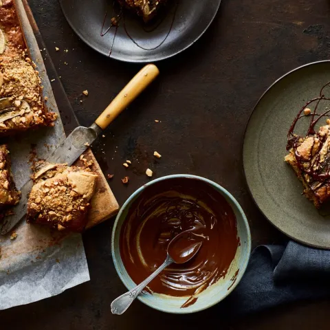 YOU Magazine X BOSH! Banana Bread Blondies