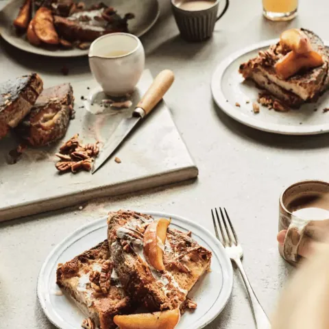 Vegan Apple & Cinnamon French Toast Bosh TV