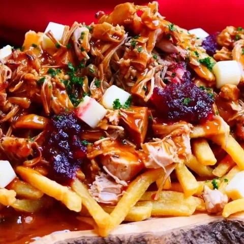 Vegan BBQ Jackfruit Loaded Fries Bosh TV