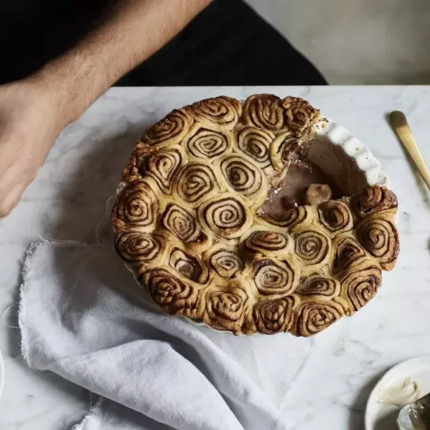 Vegan Banoffee Chocolate Swirl Pie Bosh TV