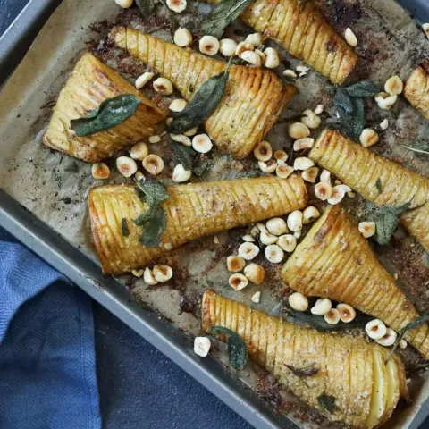 Vegan Brown Sugar Roasted Hasselback Parsnips Bosh TV