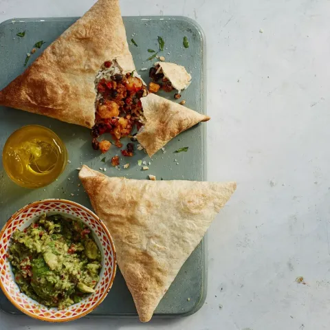 Vegan Burrito Samosas Bosh TV