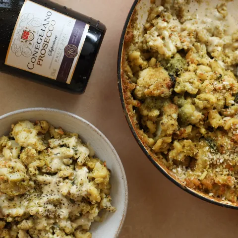 Vegan Cauliflower Pesto Mac & Cheese BOSHTV