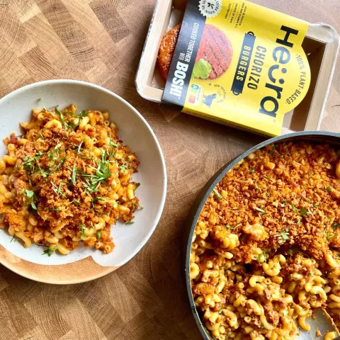 Vegan Chorizo Mac & Cheese Bosh TV