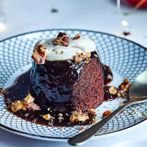 Vegan Christmas Spiced Sticky Toffee Pudding Bosh TV
