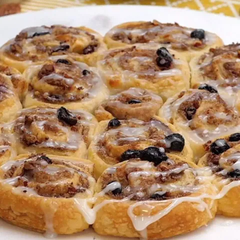 Vegan Cinnamon Swirl Traybake Bosh TV