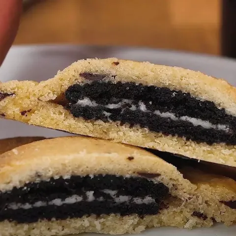 Vegan Cookie Stuffed Cookies Bosh TV