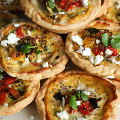 Vegan Coronation Quiche Cupcakes BOSHTV