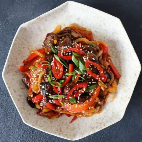 Vegan Crispy Chilli 'Beef' Bosh TV