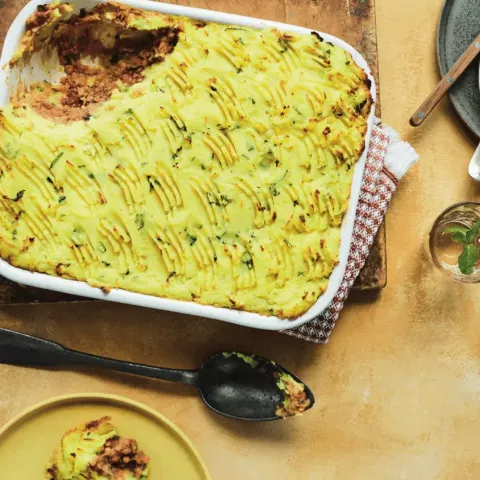 Vegan Curry Shepherd's Pie Bosh TV