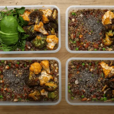 Vegan Easy Protein Meal Prep BOSHTV