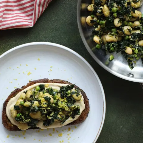 Vegan Greens on Toast  Bosh TV