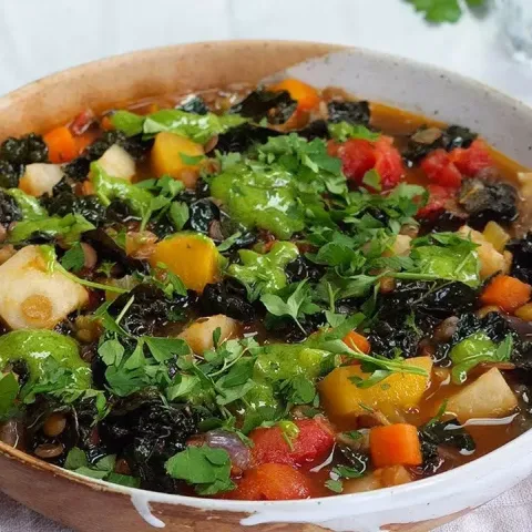 Vegan Hearty Minestrone Bosh TV