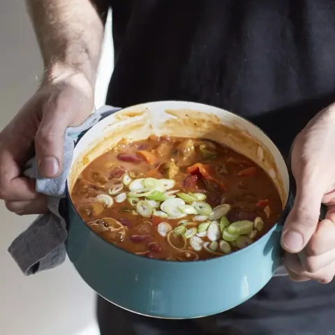 Vegan Holy Trinity Louisiana Gumbo  Bosh TV