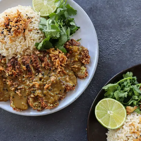 Vegan Jackfruit Katsu Curry Bosh TV