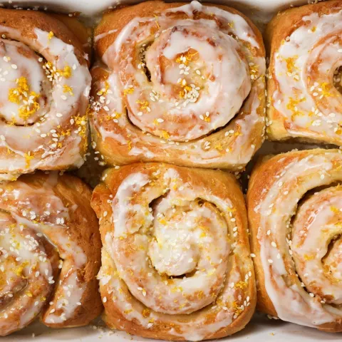 Vegan Lemon Drizzle Buns BOSHTV