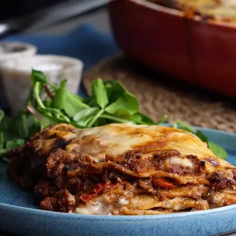Vegan Lush Roast Veggie Lasagne Bosh TV