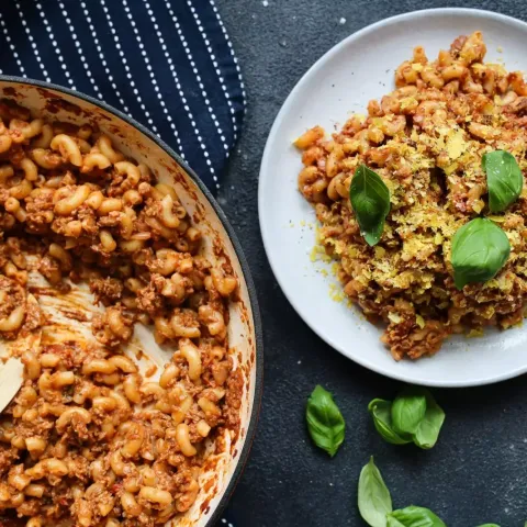 Vegan Macaroni Bolognese Bosh TV