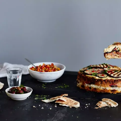 Vegan Mezze Cake  Bosh TV