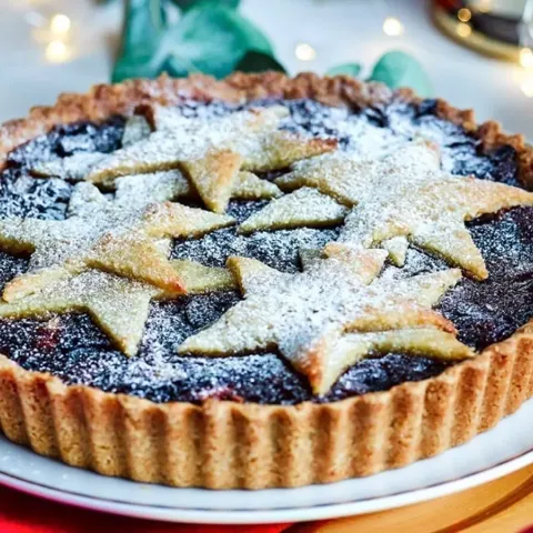 Vegan Mincemeat Pie with Cashew Brandy Cream Bosh TV
