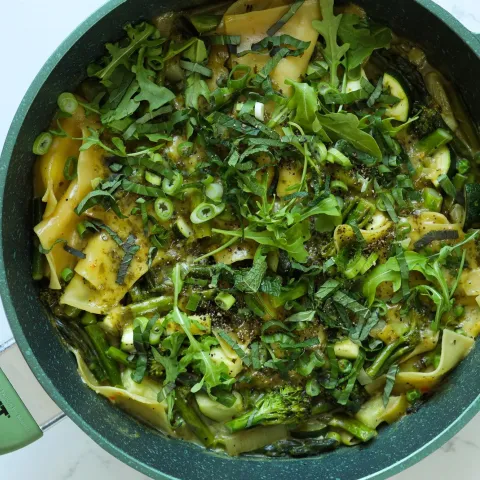 Vegan One-Pot Green Panzagne BOSHTV