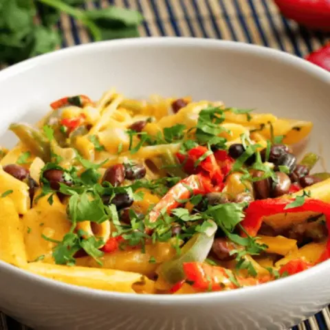 Vegan One Pot Creamy Fajita Pasta Bosh TV