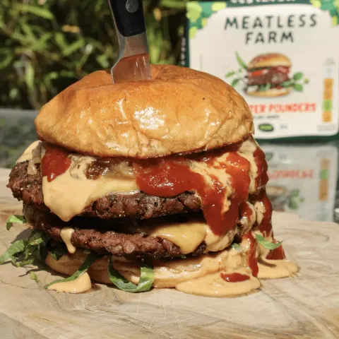 Vegan PB&J Burger Bosh TV