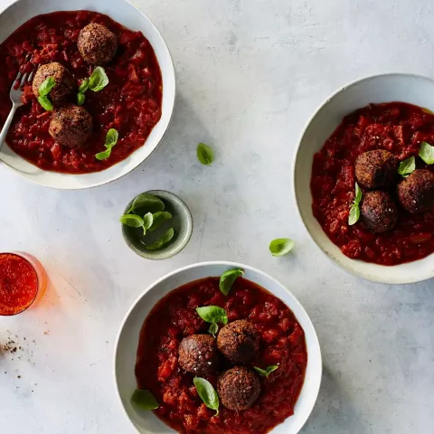 Vegan Pastaball Marinara  Bosh TV