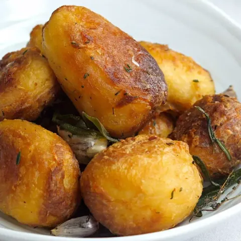 Vegan Perfectly Crisp Roast Potatoes Bosh TV