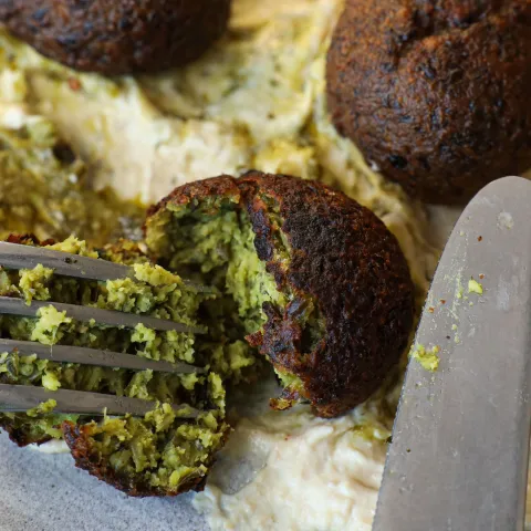 Vegan Pesto Falafel BOSHTV