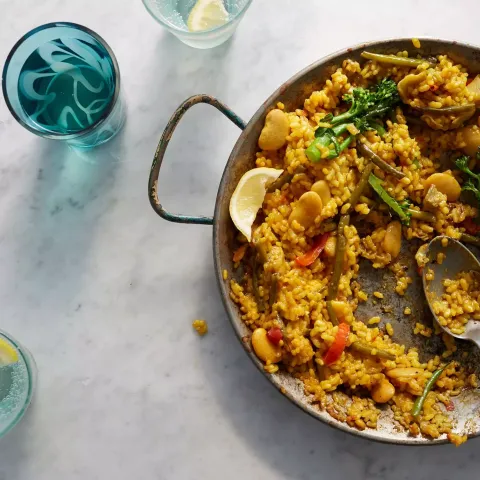 Vegan Pettigrew's Paella Bosh TV