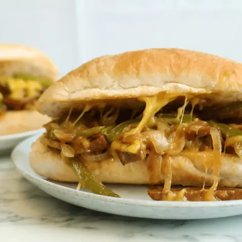 Vegan Philly Cheesesteak  Bosh TV