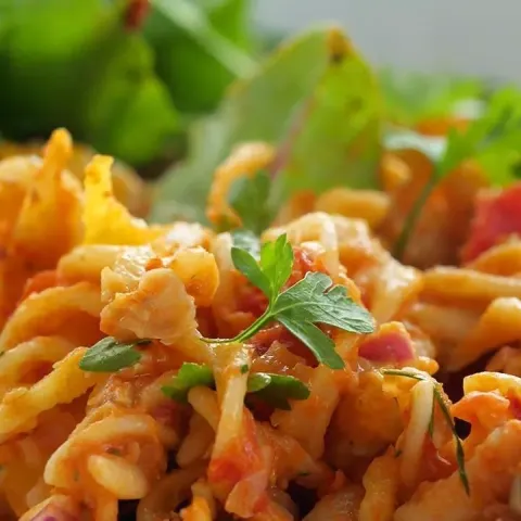 Vegan Plant-Based 'Tuna' Pasta Bake Bosh TV