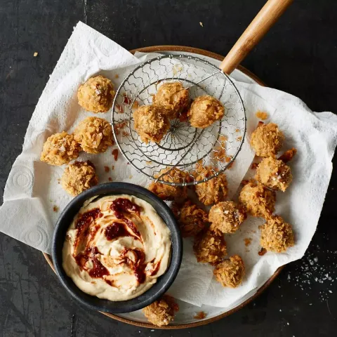 Vegan Popcorn Falafel Bosh TV