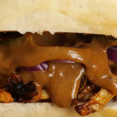 Vegan Pulled 'Pork' Sandwich Bosh TV