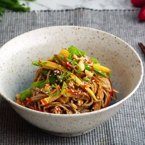 Vegan Quick Chick Soba Bowl  Bosh TV