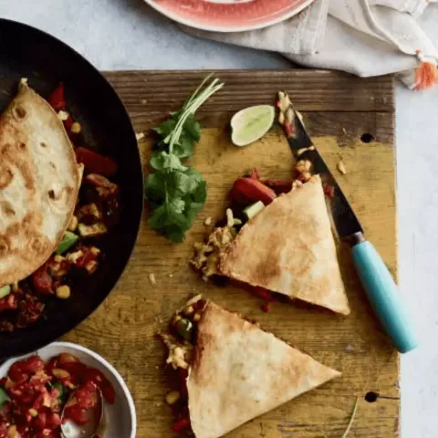 Vegan Quick Quesadilla  Bosh TV
