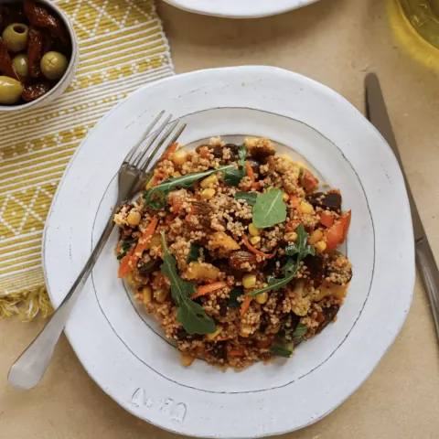 Vegan Quick & Easy Moroccan Couscous Bosh TV