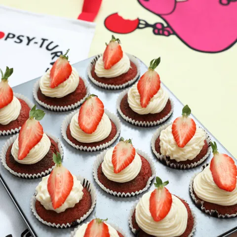 Vegan Red Velvet Cupcakes BOSHTV