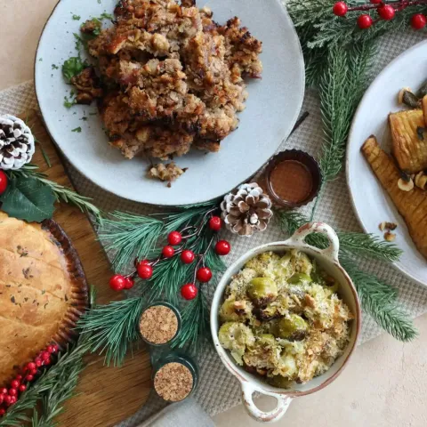 Vegan Sage Sausage Stuffing Bosh TV