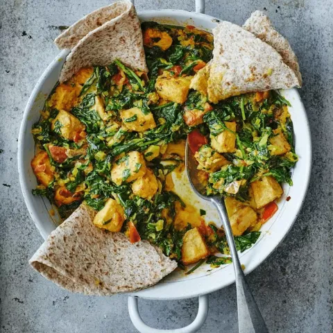 Vegan Serious Saag 'Paneer' Bosh TV