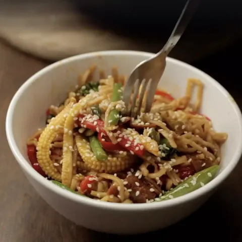 Vegan Ten Veg Hoisin Noodles Bosh TV