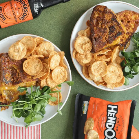 Vegan Ultimate Henderson’s Cheese Toastie BOSHTV