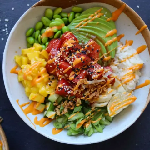 Vegan Watermelon Poke Bowl Bosh TV