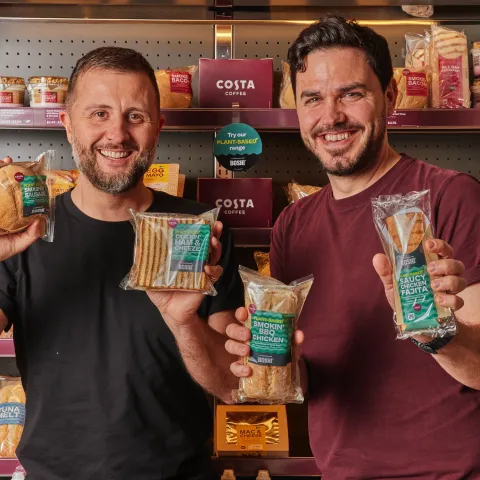 Ian and Henry and the Costa X Bosh! range