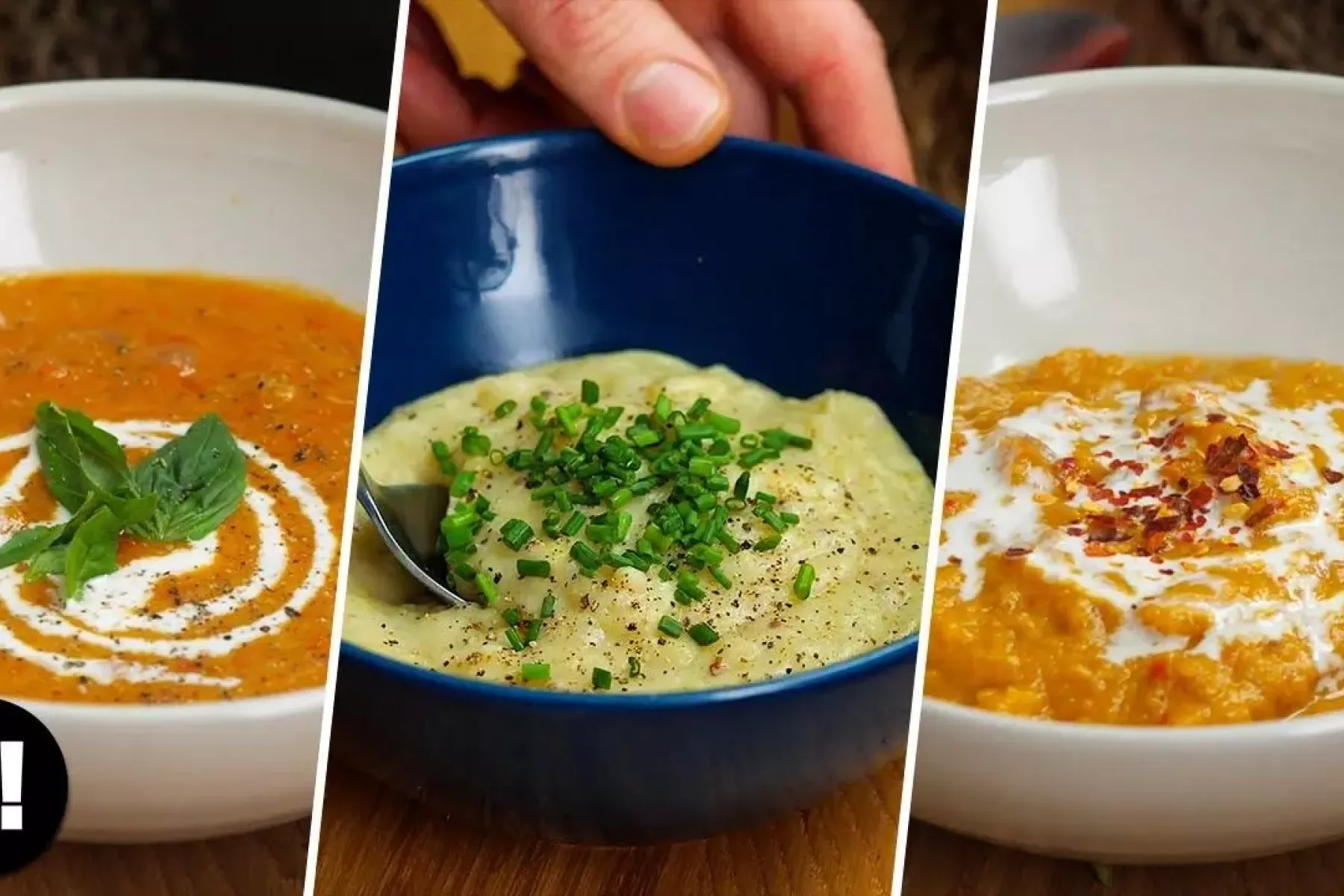 Vegan 4 Winter Warming Soups Bosh TV