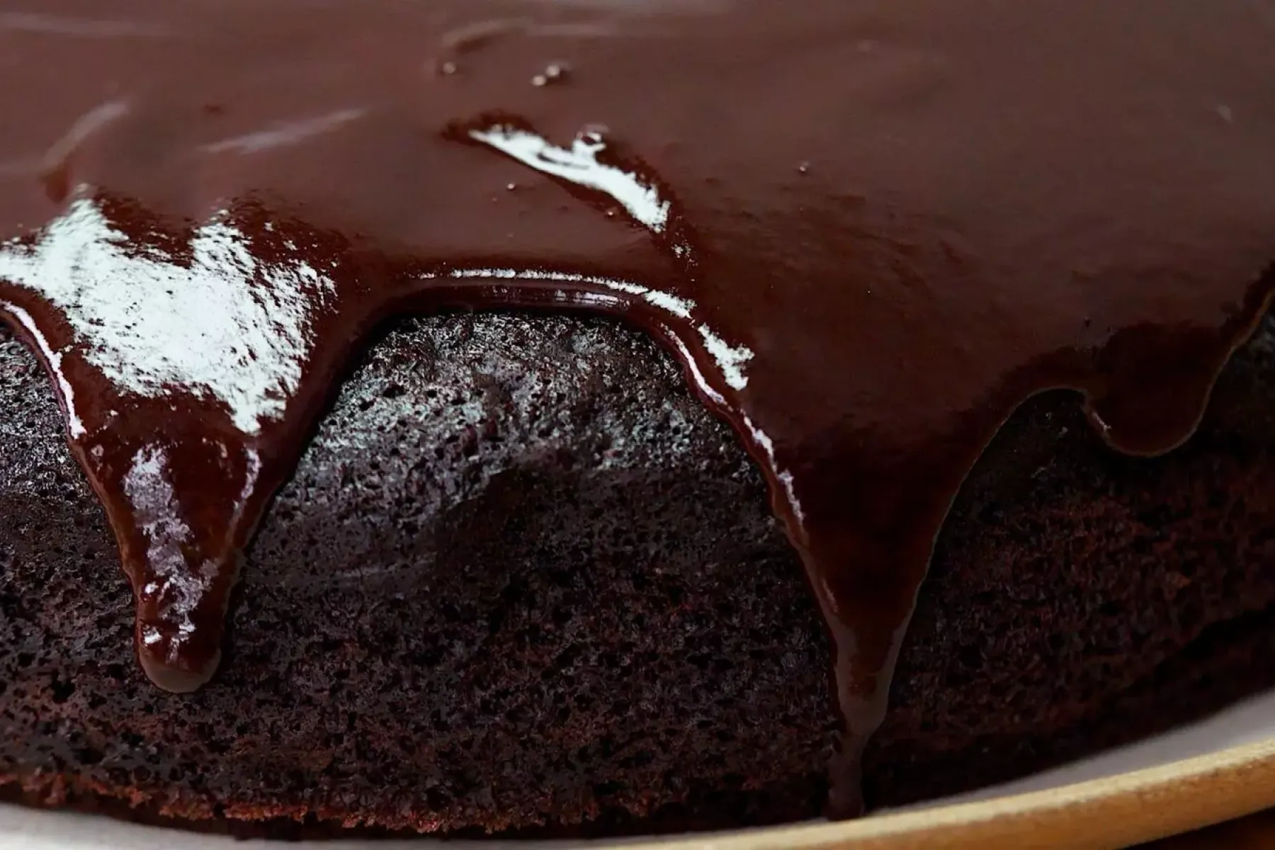 Vegan Anna Jones' Dark Fudgy Cake Bosh TV