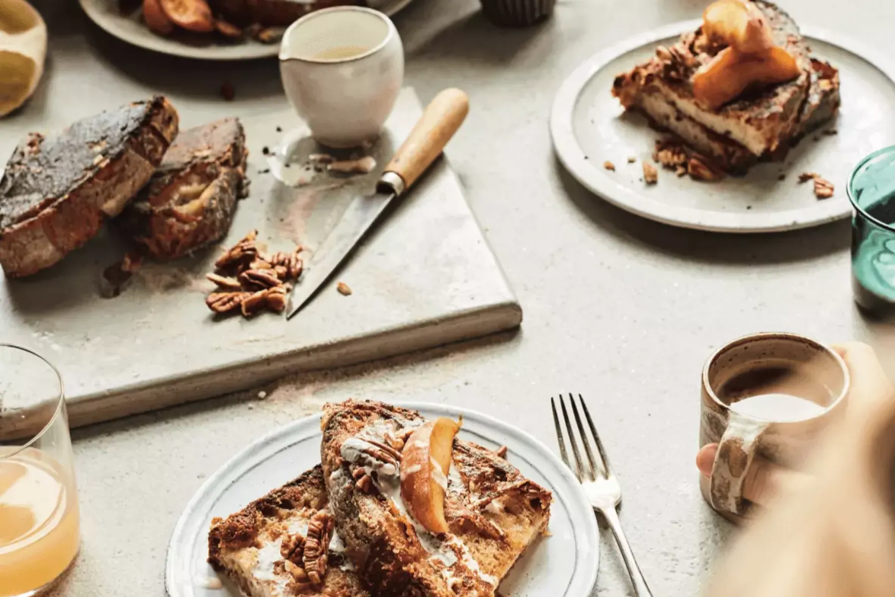 Vegan Apple & Cinnamon French Toast Bosh TV